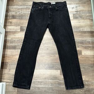 Wrangler • regular fit black jeans